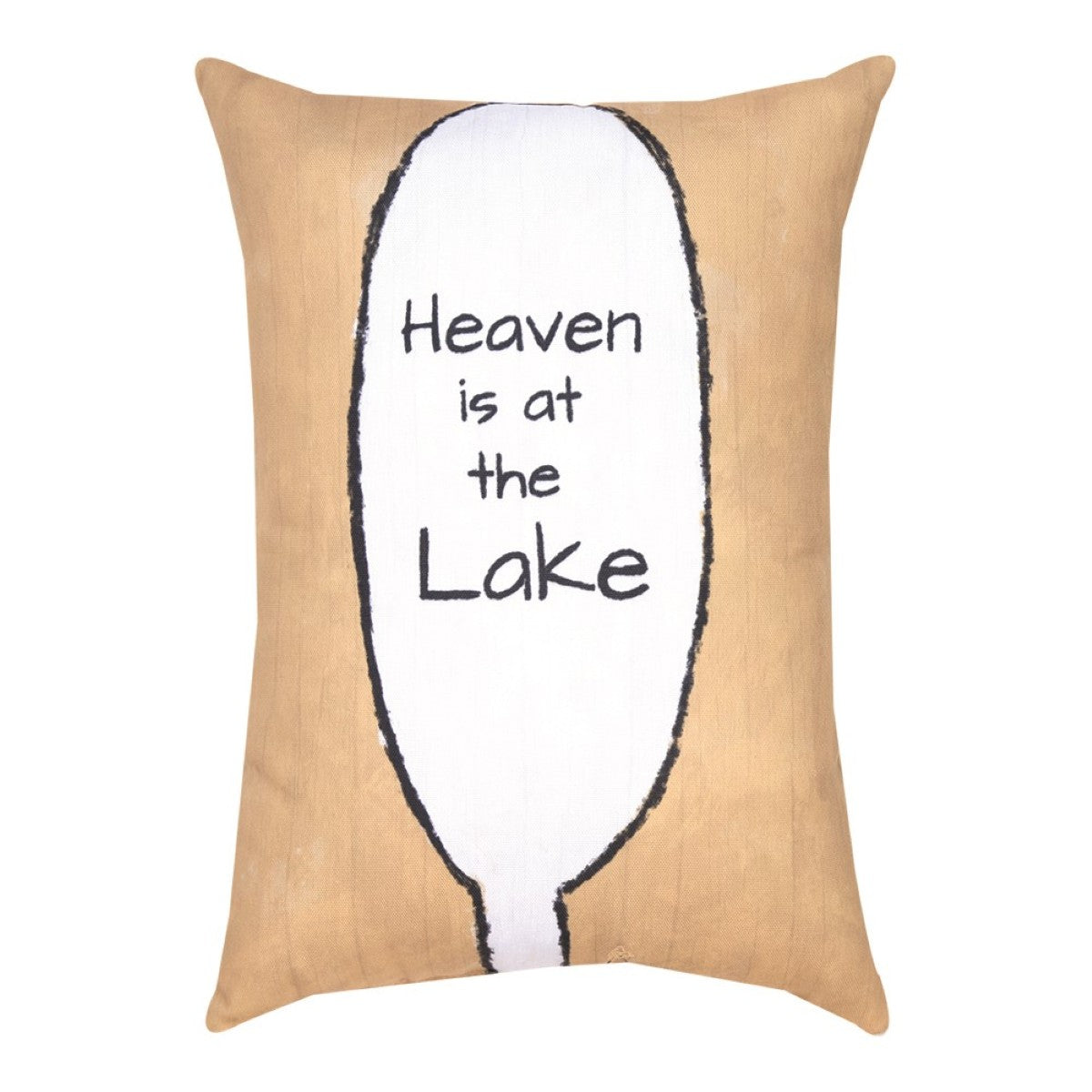 Heaven Is At The Lake Climaweave Throw Pillow By Manual Woodworkers & Weavers Heaven Is At The Lake Climaweave Throw Pillow By Manual Woodworkers & Weavers